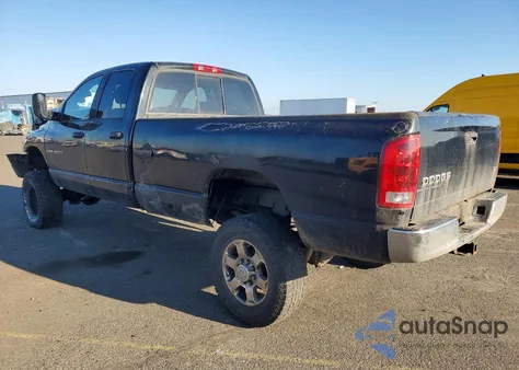 2003 Dodge Ram 3500 St из США, поврежденный, VIN 3D7LU38C53G860824